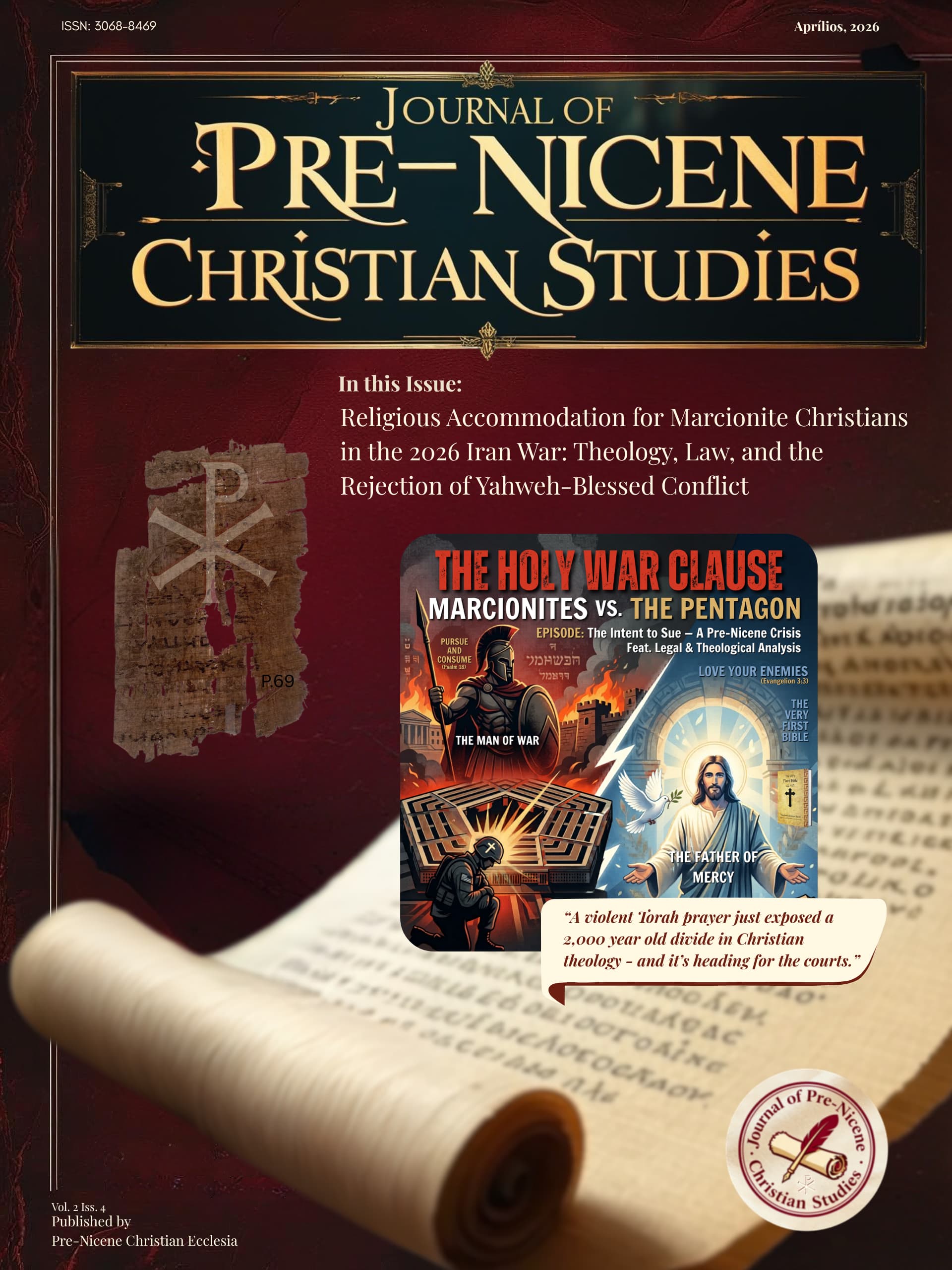 JPCS April 2026 Cover - A.W. Mitchell